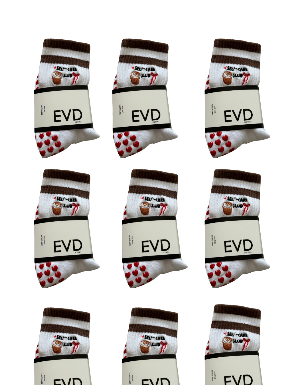 Pilates Socks Self-care Latte