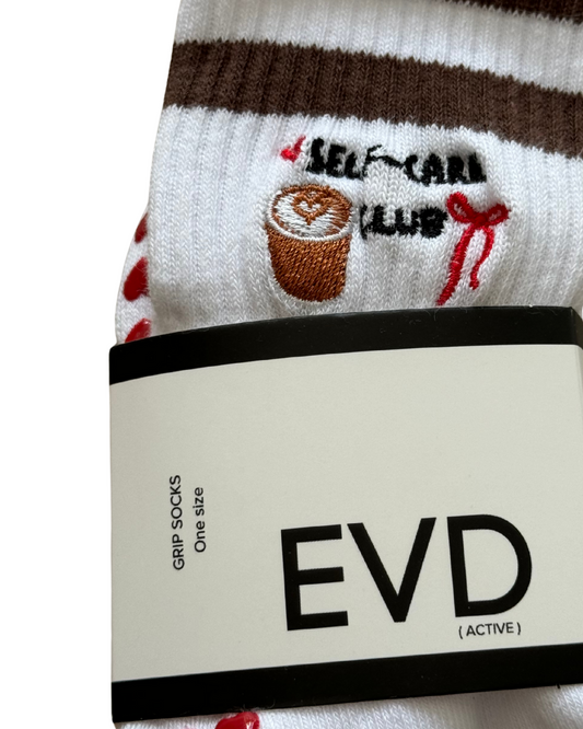 Pilates Socks Self-care Latte