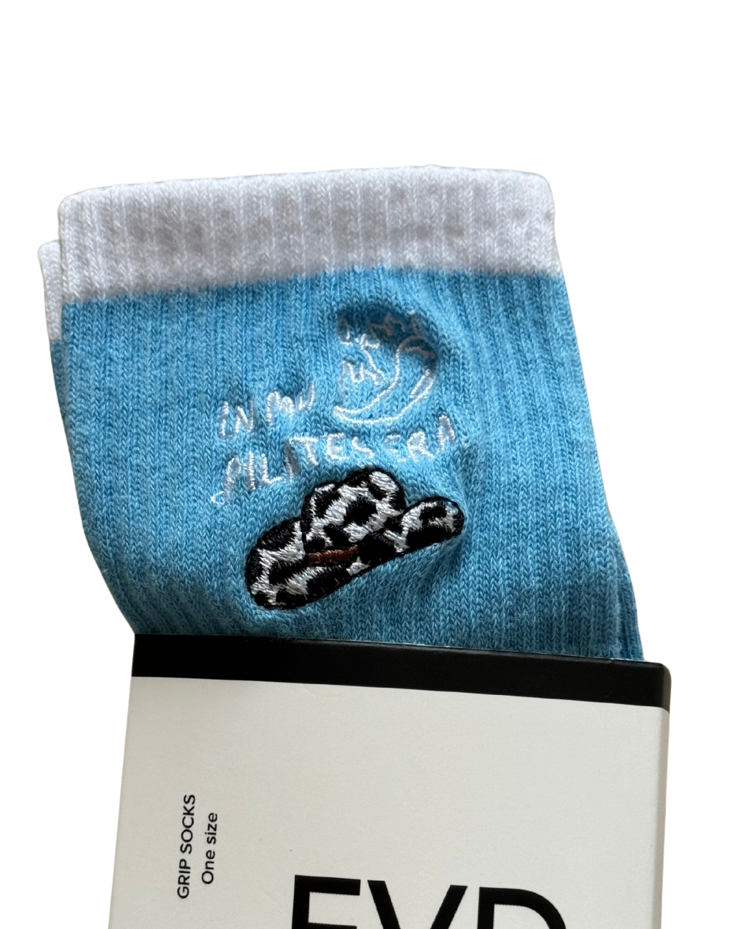 Pilates Socks Cowboy Blue