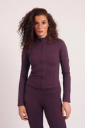 Active Fleece Jacket Deep Purple