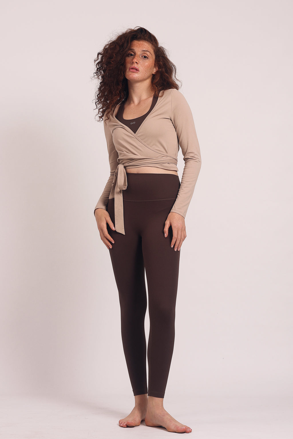 Air High-Rise Leggings Chocolate