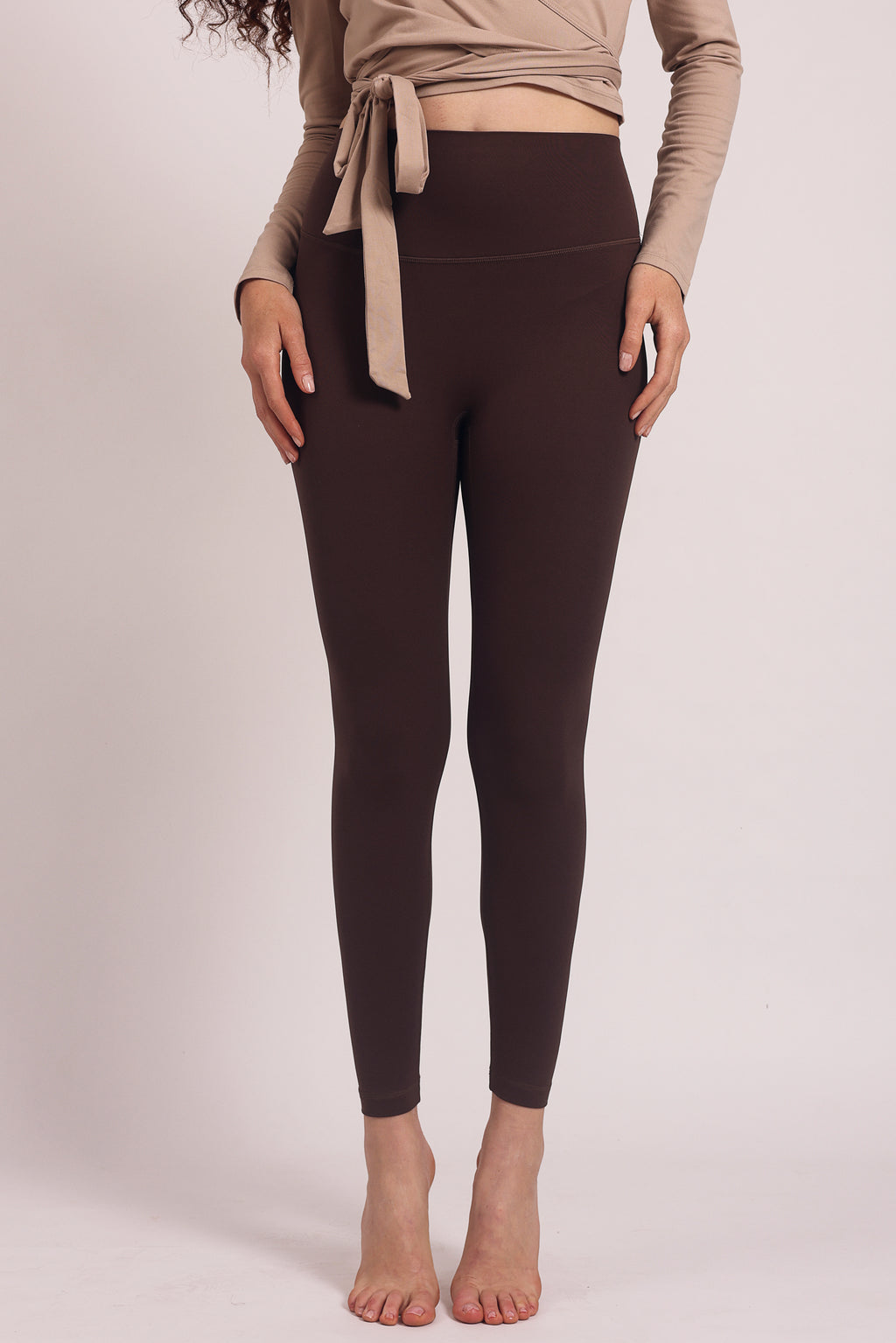 Air High-Rise Leggings Chocolate