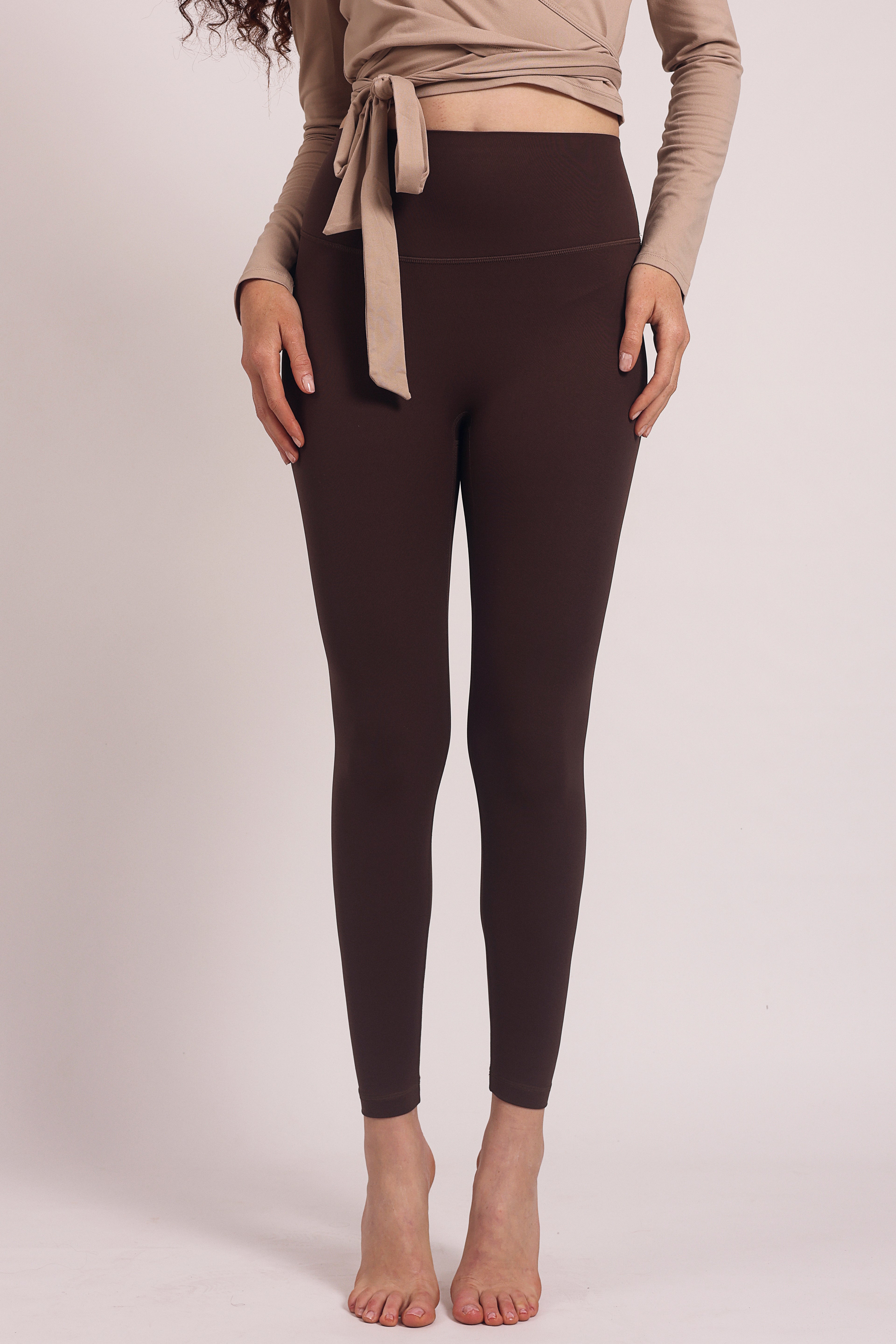 Air High-Rise Leggings Chocolate