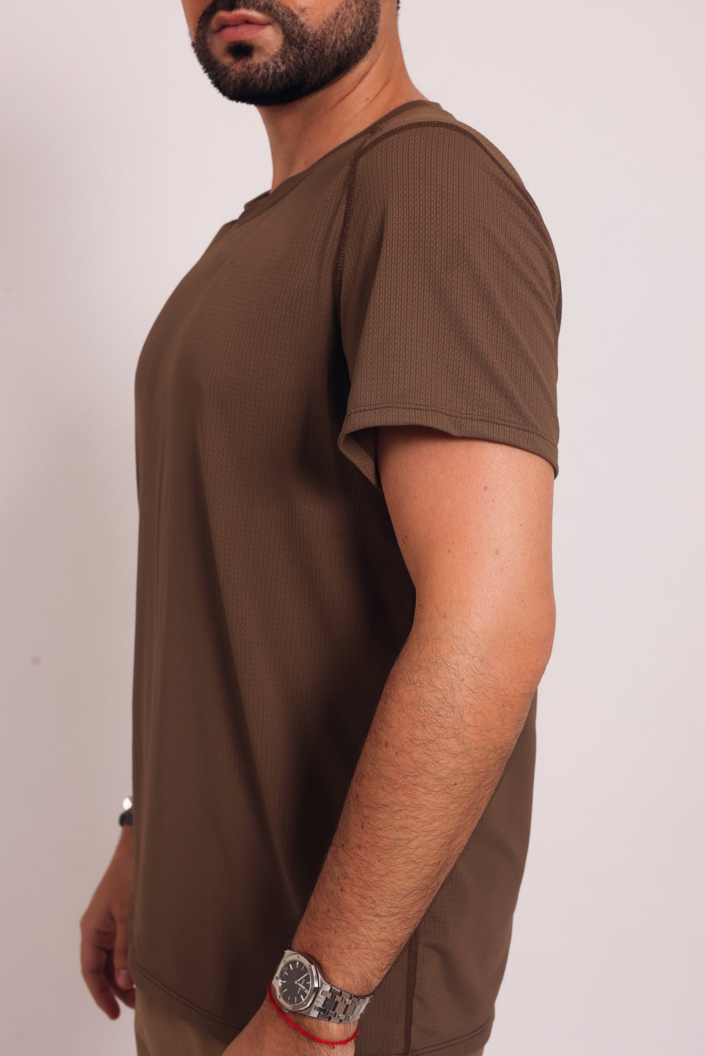 Air Core Tee Dark Beige
