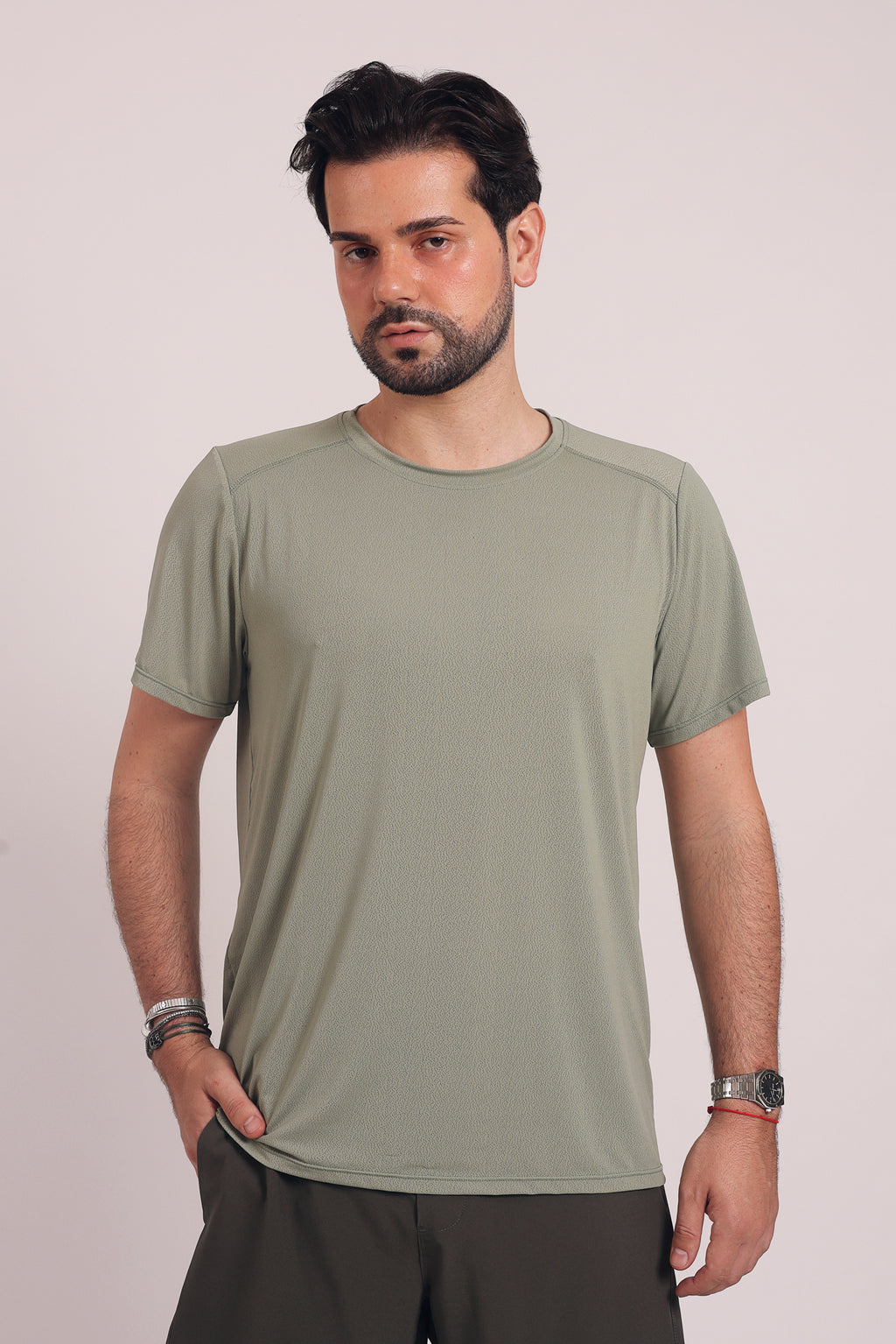 Seamless Tee-Shirt Green