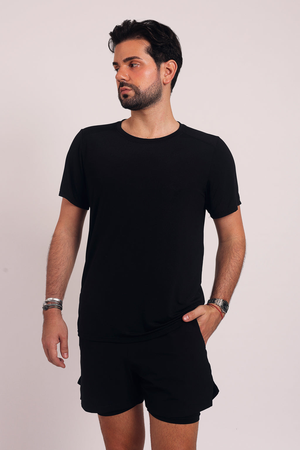 Seamless Tee-Shirt Black