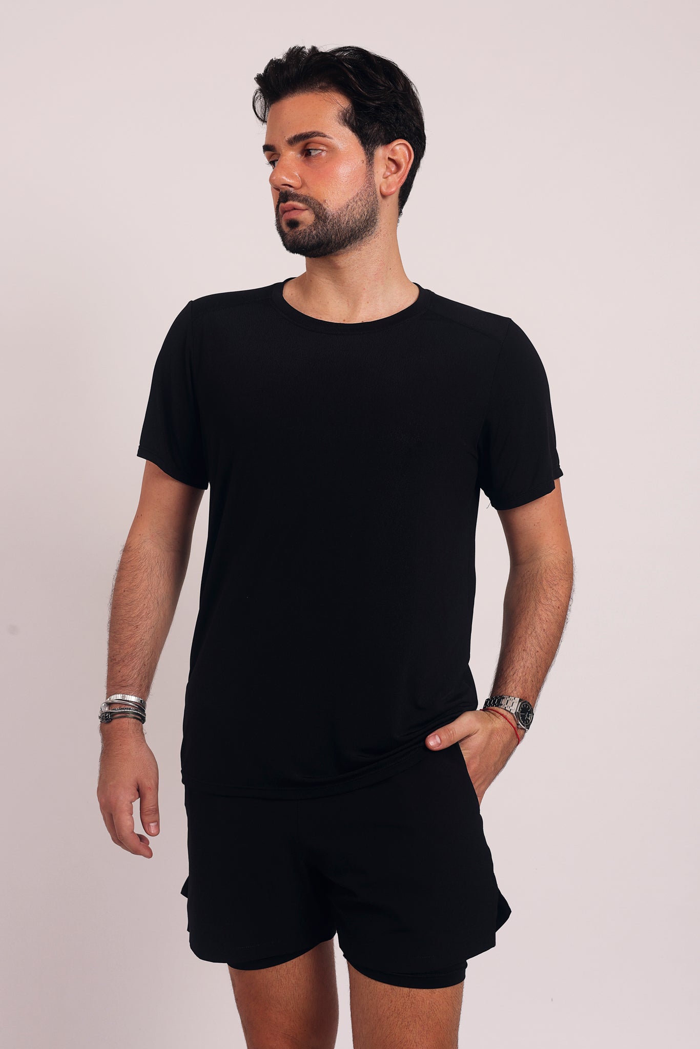 Seamless Tee-Shirt Black