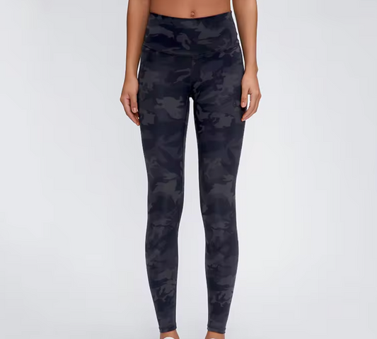 AIR SCULPT LEGGINGS BLACK CAMO