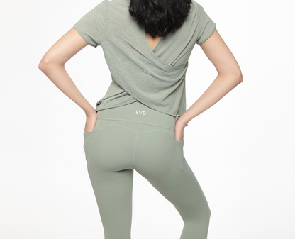 POCKET LEGGINGS SAGE