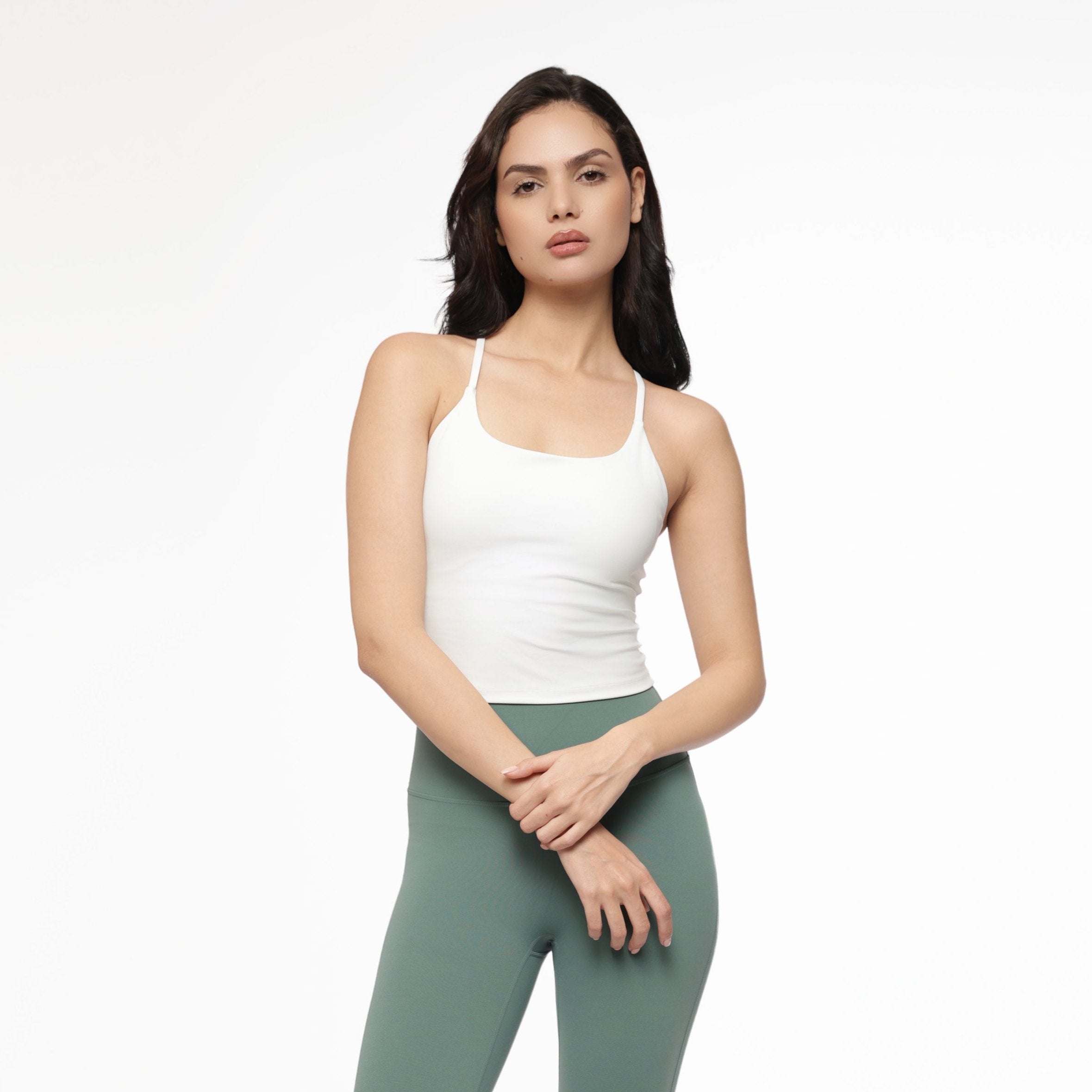 Refresh Bras ACTIVE STRAP BRA FOAM WHITE – EVD Wear